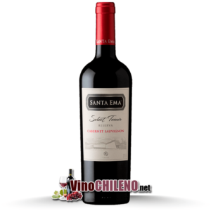 Vino "Select Terroir Reserva Cabernet Sauvignon" de Vinos "Santa Ema"
